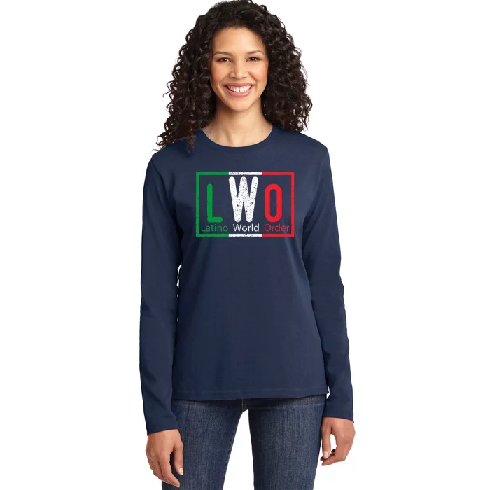 LWO Latino World Order Ladies Long Sleeve Shirt