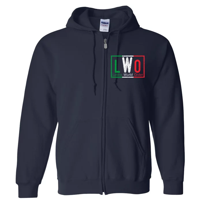 LWO Latino World Order Full Zip Hoodie