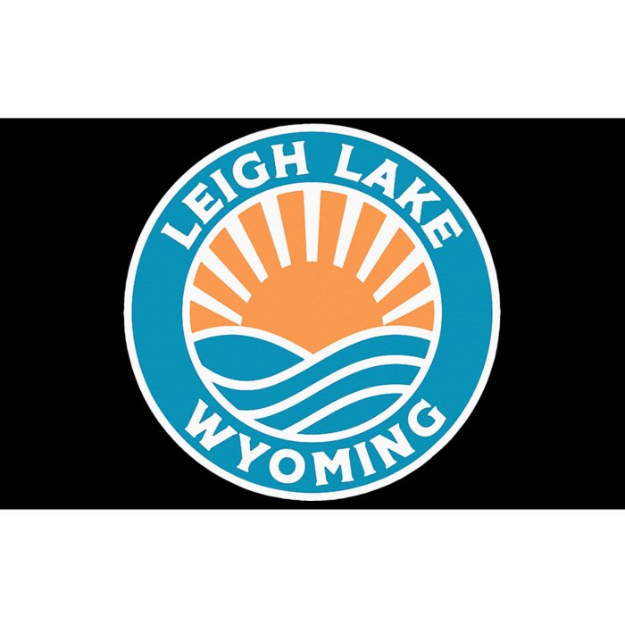 Leigh Lake Wyoming Bumper Sticker