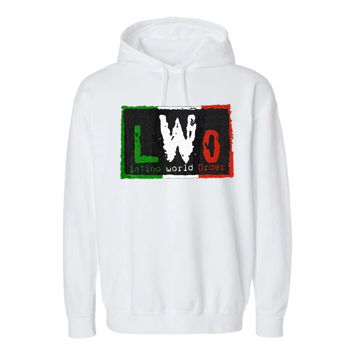 LWO Latino World Order Garment-Dyed Fleece Hoodie