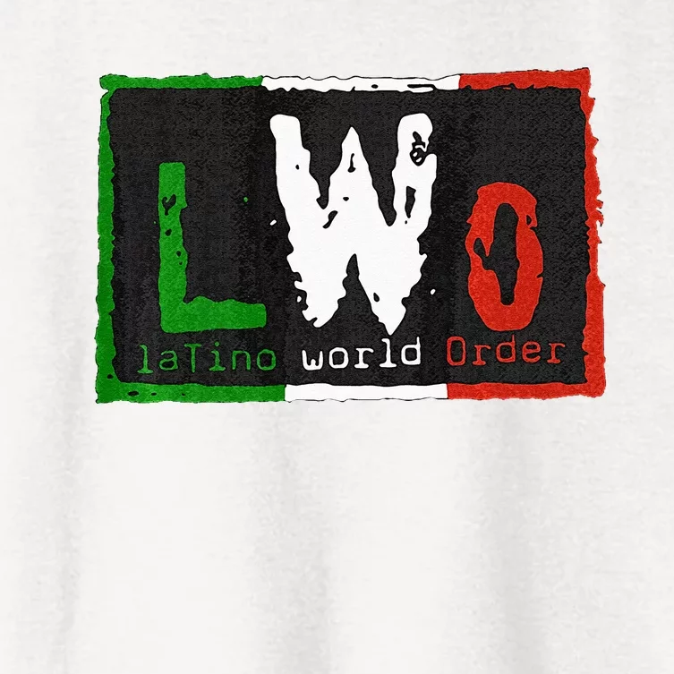 LWO Latino World Order Women's Crop Top Tee