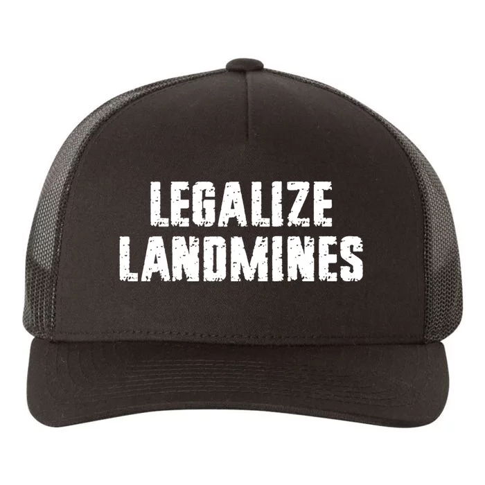 Legalize Landmines Women Funny Travel Yupoong Adult 5-Panel Trucker Hat