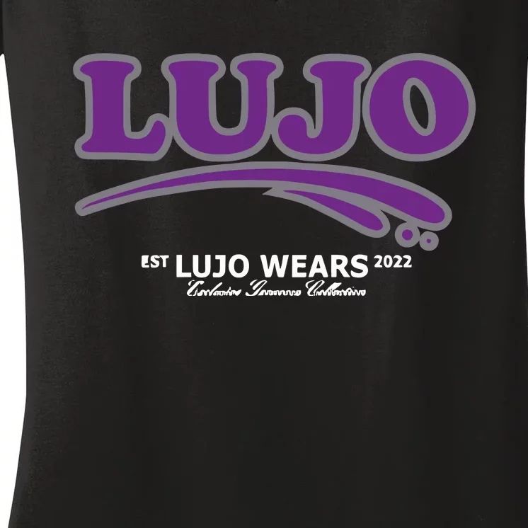 Lujo Lujo Wears Women's V-Neck T-Shirt