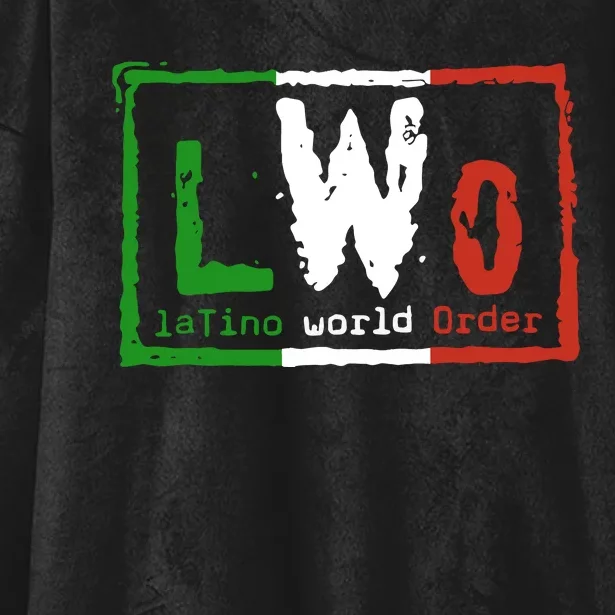 LWO Latino World Order Hooded Wearable Blanket