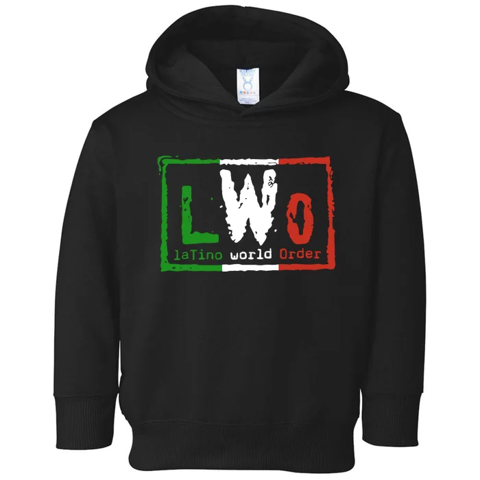 LWO Latino World Order Toddler Hoodie