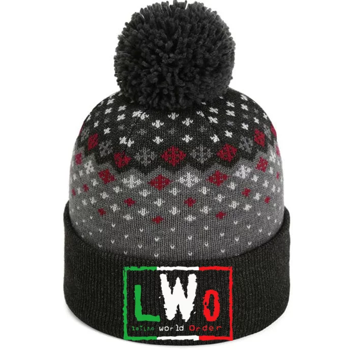 Lwo Latin World Order The Baniff Cuffed Pom Beanie