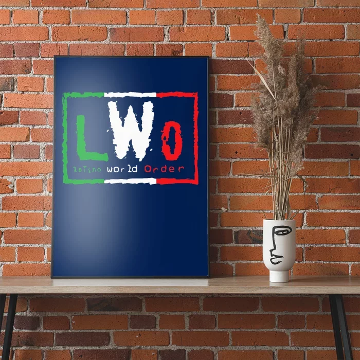 Lwo Latin World Order Poster