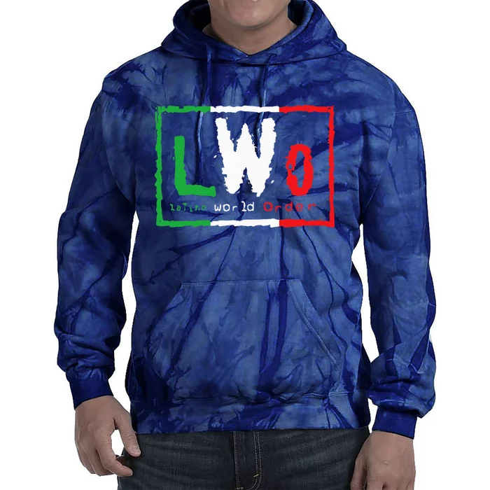 Lwo Latin World Order Tie Dye Hoodie