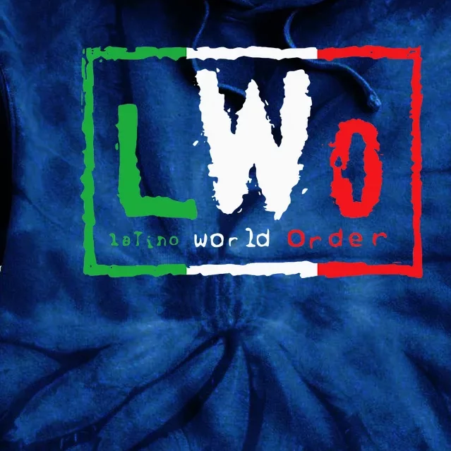 Lwo Latin World Order Tie Dye Hoodie