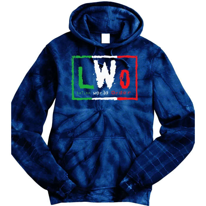 Lwo Latin World Order Tie Dye Hoodie