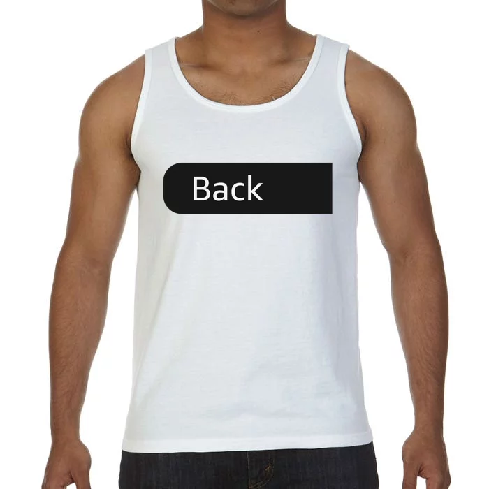 Legalize Landmines Whitephosphor Comfort Colors® Tank Top