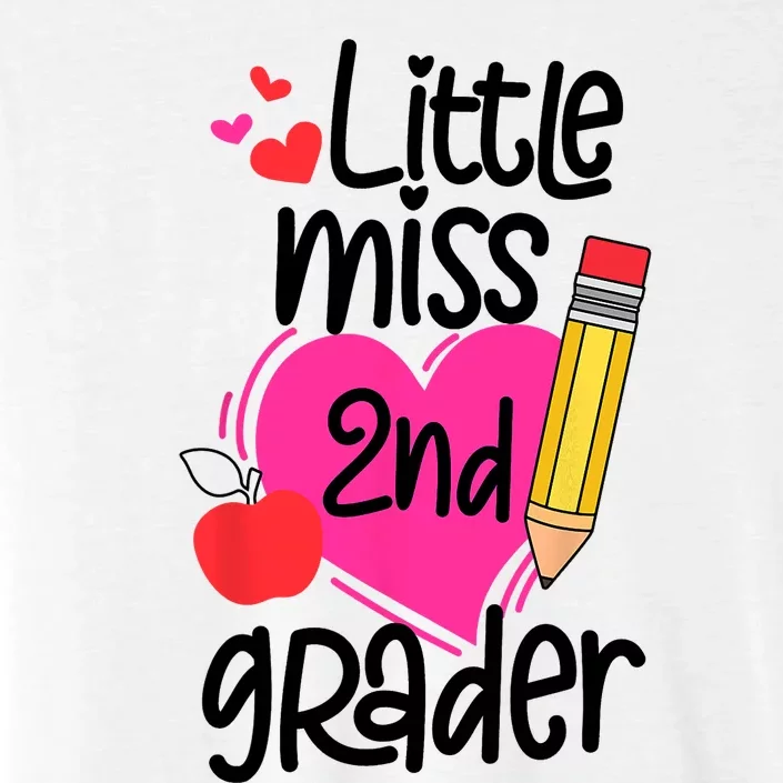 Little Miss 2nd Grader First Day Of Second Grade Girl ChromaSoft Performance T-Shirt