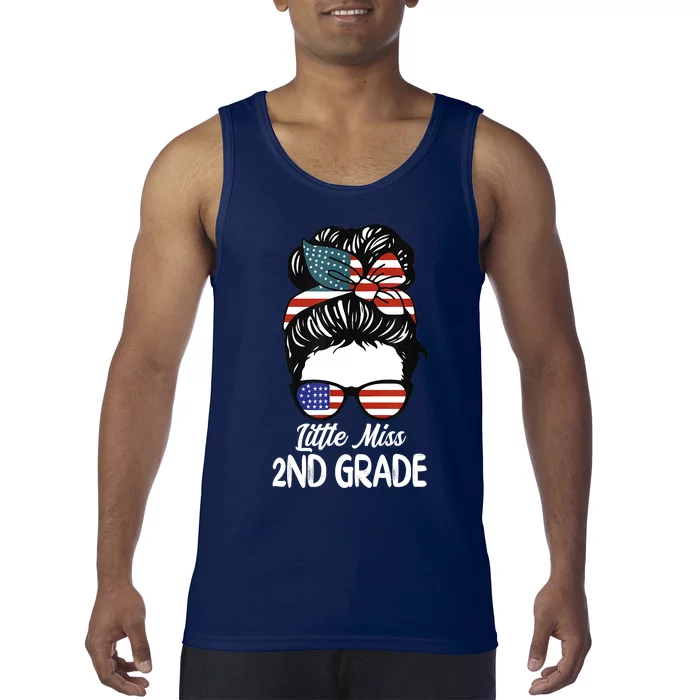 Little Miss 2nd Grade Back To School Daughter Tank Top