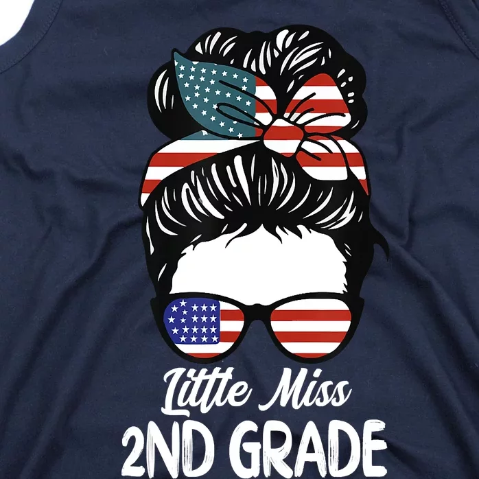 Little Miss 2nd Grade Back To School Daughter Tank Top