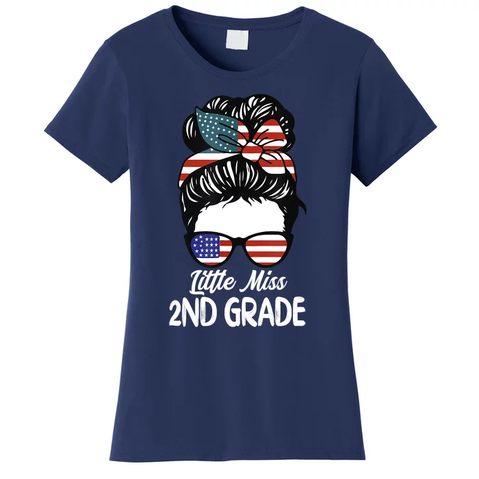 Little Miss 2nd Grade Back To School Daughter Women's T-Shirt