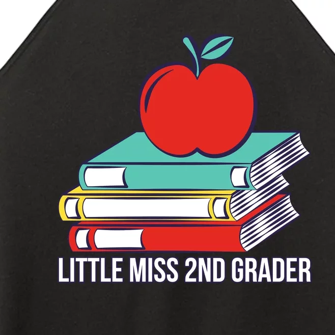 Little Miss 2nd Grader First Day Of Second Grade Women’s Perfect Tri Rocker Tank