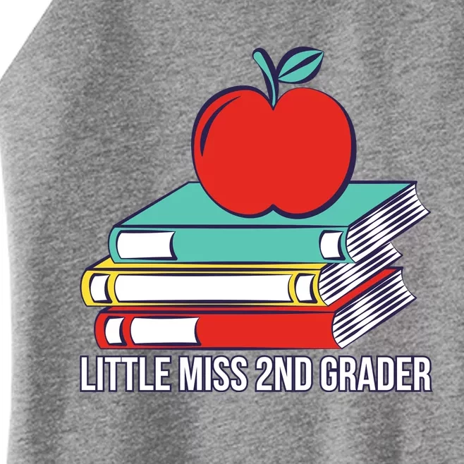 Little Miss 2nd Grader First Day Of Second Grade Women’s Perfect Tri Rocker Tank