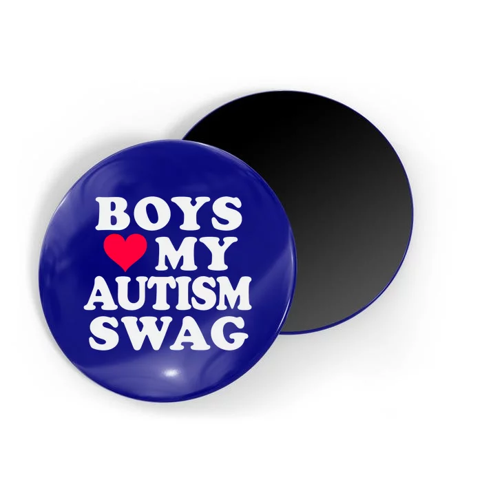 Love My Autism Swag Funny Autistic Awareness Idea Great Gift Magnet