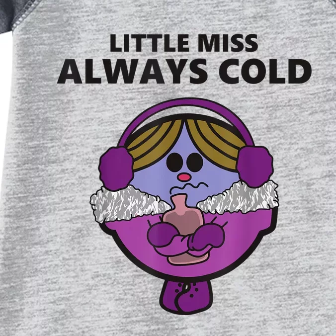 Little Miss Always Cold Funny Apparel Infant Baby Jersey Bodysuit