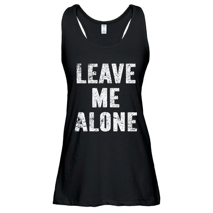 Leave Me Alone Ladies Essential Flowy Tank