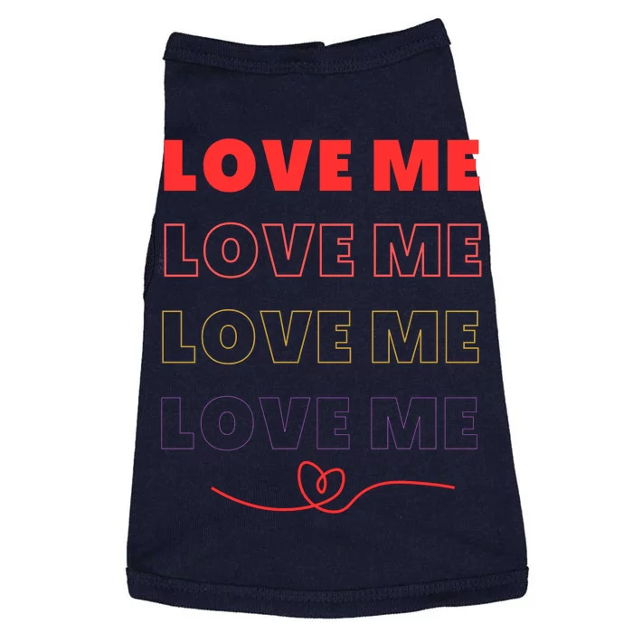 Love Me And You Doggie Tank