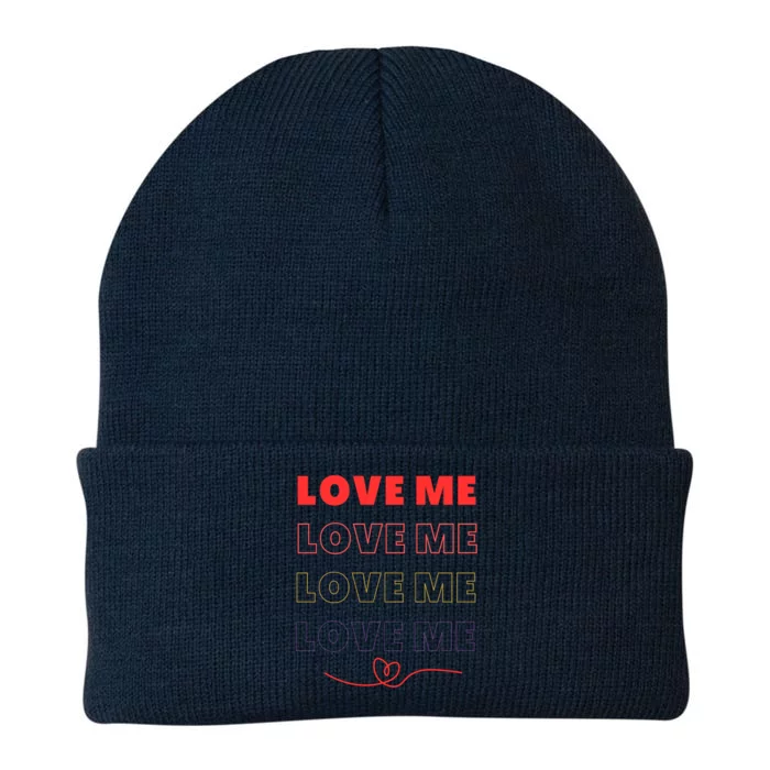 Love Me And You Knit Cap Winter Beanie