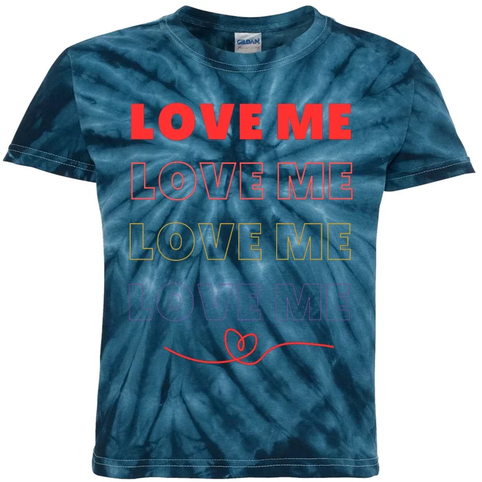 Love Me And You Kids Tie-Dye T-Shirt