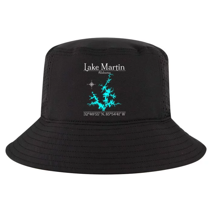 Lake Martin Alabama Cool Comfort Performance Bucket Hat