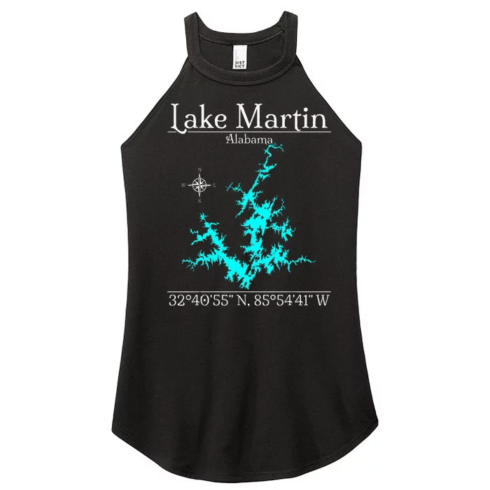 Lake Martin Alabama Women’s Perfect Tri Rocker Tank