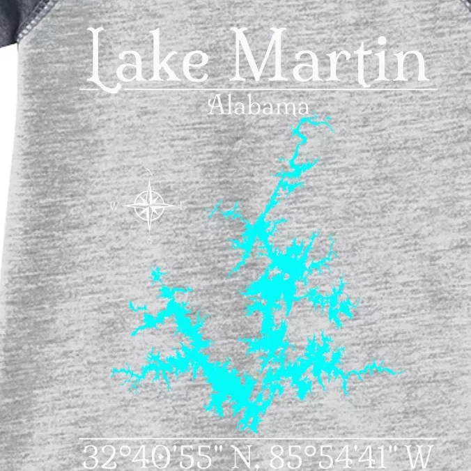 Lake Martin Alabama Infant Baby Jersey Bodysuit