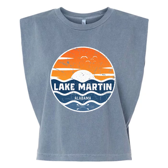 Lake Martin Alabama Lake Martin Garment-Dyed Women's Muscle Tee