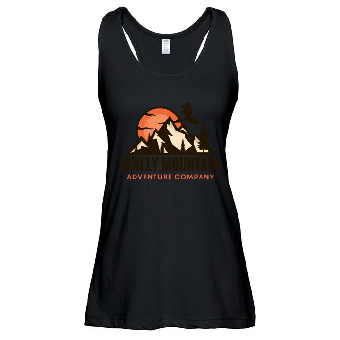 Lonely Mountain Adventure Company Fantasy Ladies Essential Flowy Tank