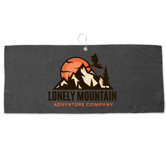 Lonely Mountain Adventure Company Fantasy Large Microfiber Waffle Golf Towel