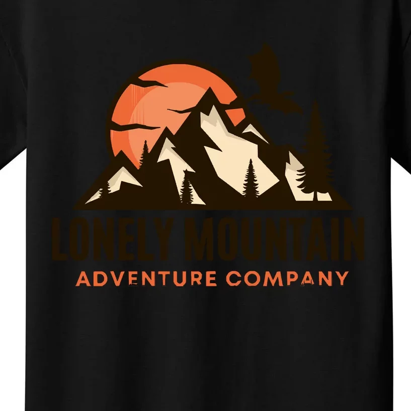 Lonely Mountain Adventure Company Fantasy Kids T-Shirt