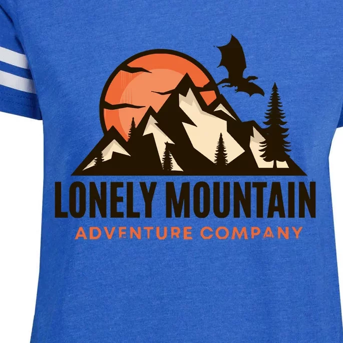 Lonely Mountain Adventure Company Fantasy Enza Ladies Jersey Football T-Shirt