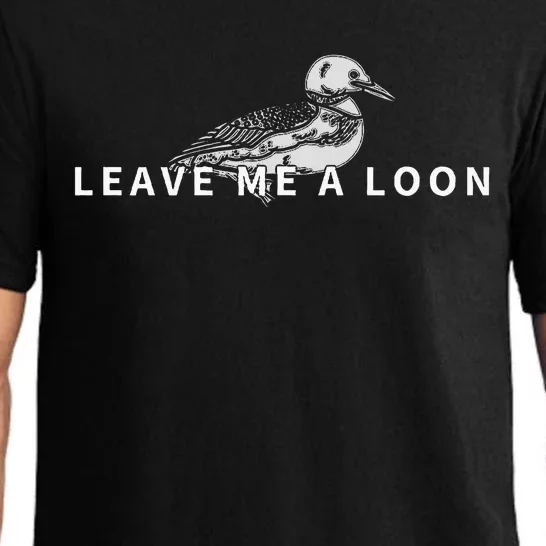 Leave Me A Loon Bird Watching Pajama Set