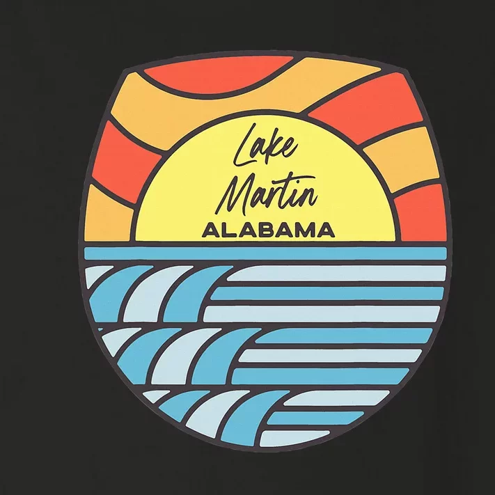 Lake Martin Alabama Al Sunset Souvenir Toddler Long Sleeve Shirt