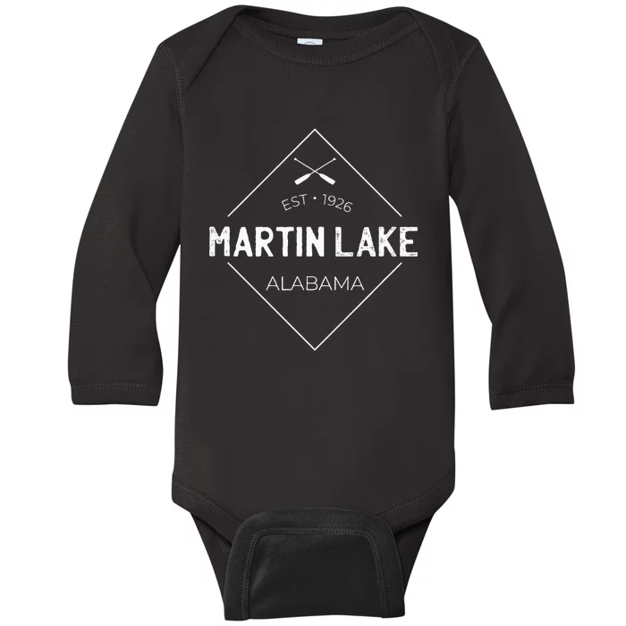 Lake Martin Alabama Baby Long Sleeve Bodysuit