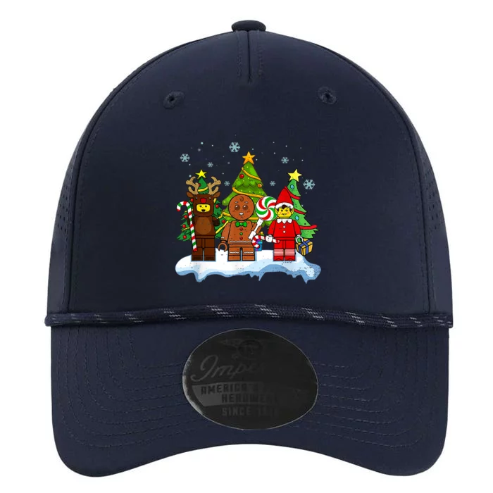 Lego Man Around The Christmas Kids Toddler Family Matching Performance The Dyno Cap