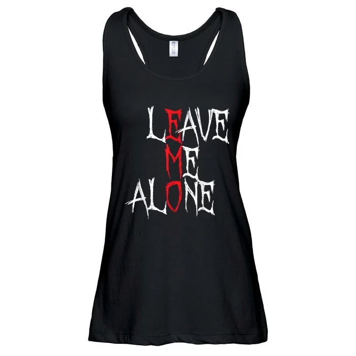 Leave Me Alone Emo Clothes Emocore Emo Music Fan Emo Ladies Essential Flowy Tank