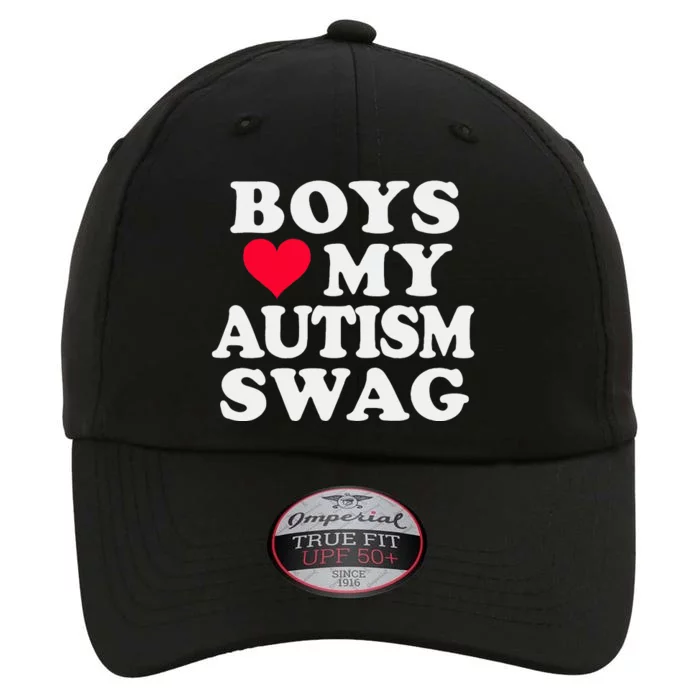 Love My Autism Swag Funny Autistic Girl Awareness The Original Performance Cap