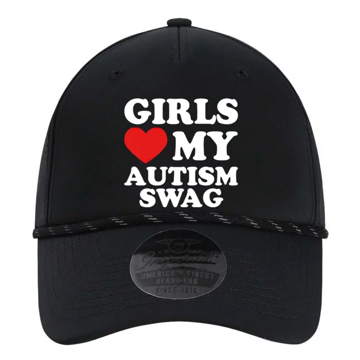 Love My Autism Swag Funny Autistic Funny Gift Awareness Great Gift Performance The Dyno Cap