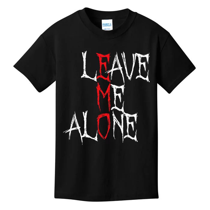 Leave Me Alone Emo Clothes Emocore Emo Music Fan Emo Kids T-Shirt