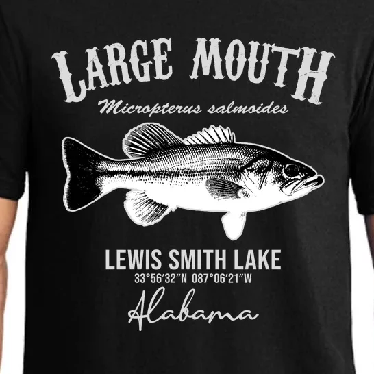 Large Mouth Bass At Lewis Smith Lake Pajama Set