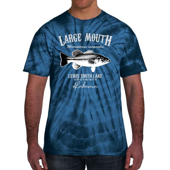 Large Mouth Bass At Lewis Smith Lake Tie-Dye T-Shirt