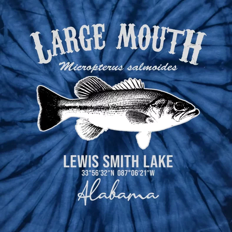 Large Mouth Bass At Lewis Smith Lake Tie-Dye T-Shirt