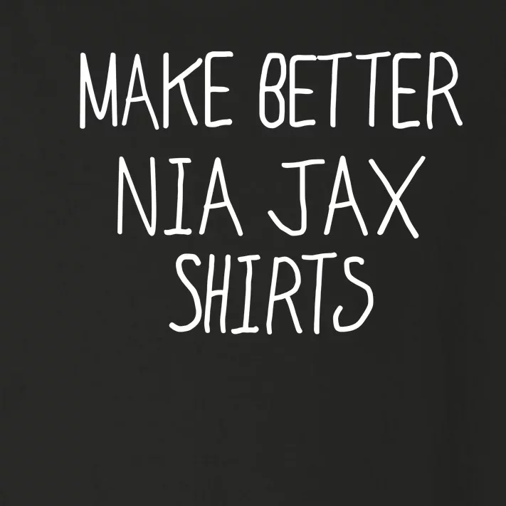 Limited Make Better Nia Jax Toddler Long Sleeve Shirt