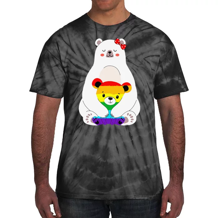 LGBTQ Mom Mama Bear Mother Gift Rainbow T-Shirt - Gay Pride Equal Rights  Rainbow Shirt