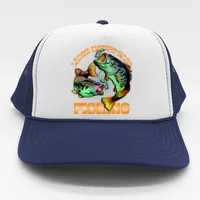 Large Mouth Bass Vintage Trucker Hat