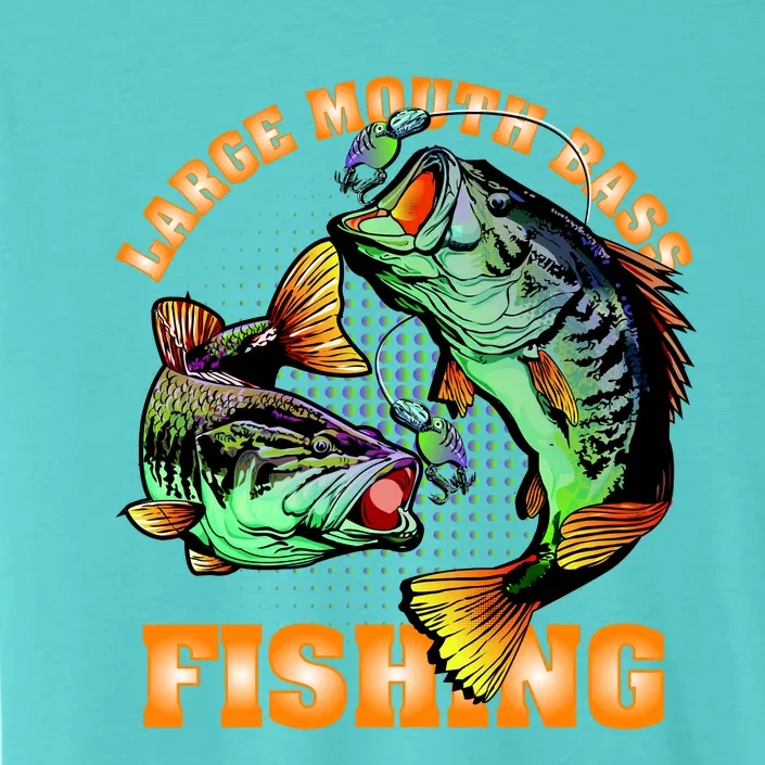 Large Mouth Bass In Action Fishing ChromaSoft Performance T-Shirt